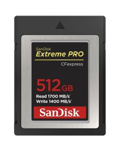 SanDisk CFexpress Extreme Pro 512GB 1700 / 1400MB/s Type B