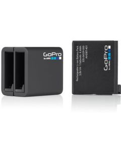 GoPro Dual Battery Charger + 1X Battery For HERO4