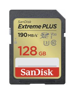 SanDisk Extreme Plus 128GB SDHC Memory Card UHS